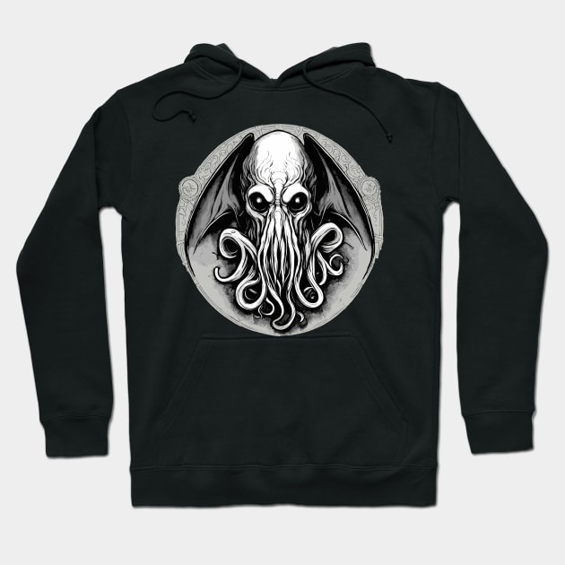 Cthulhu Hoodie by Ray Crimson